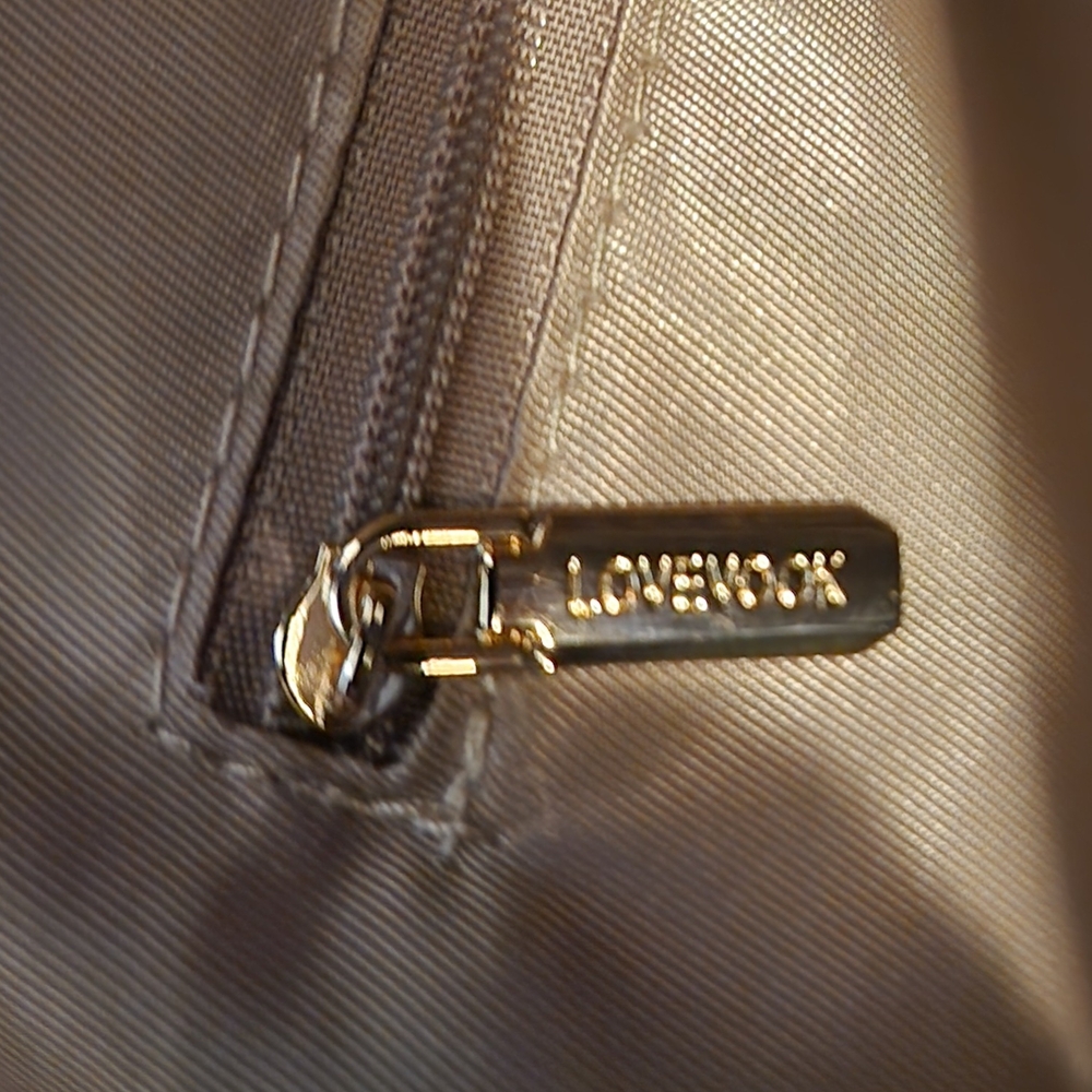 Alessandra Tan Leather Tote Bag - Picture 9 of 14